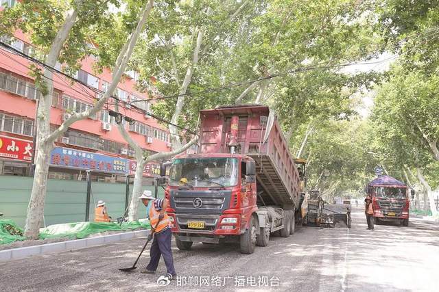 邯郸邯钢路（陵西大街—浴新大街）改造工程竣工通车